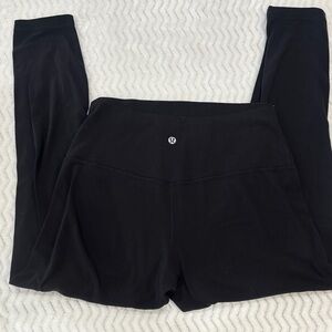 Lululemon Black High-Rise Align Leggings with Logo